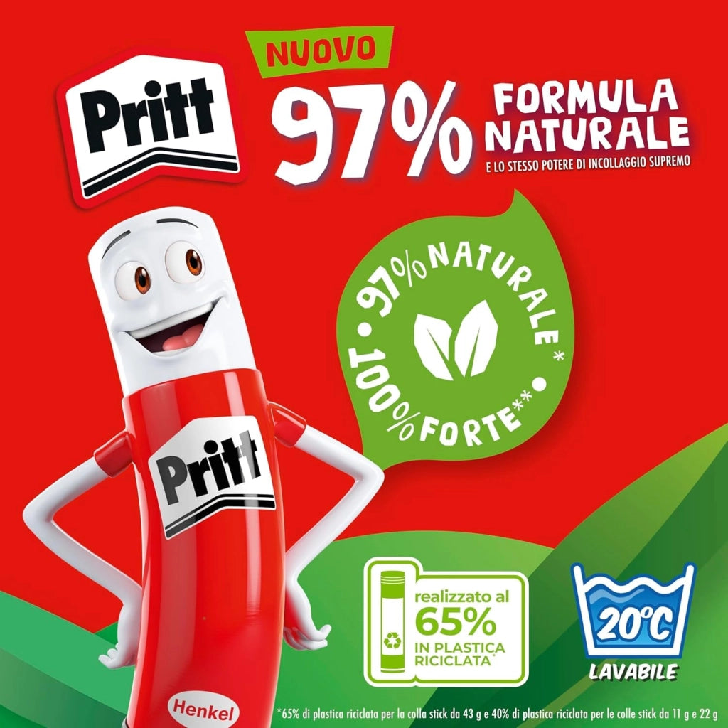 Pritt Colla Stick Pritt 12 Pezzi 22 gr