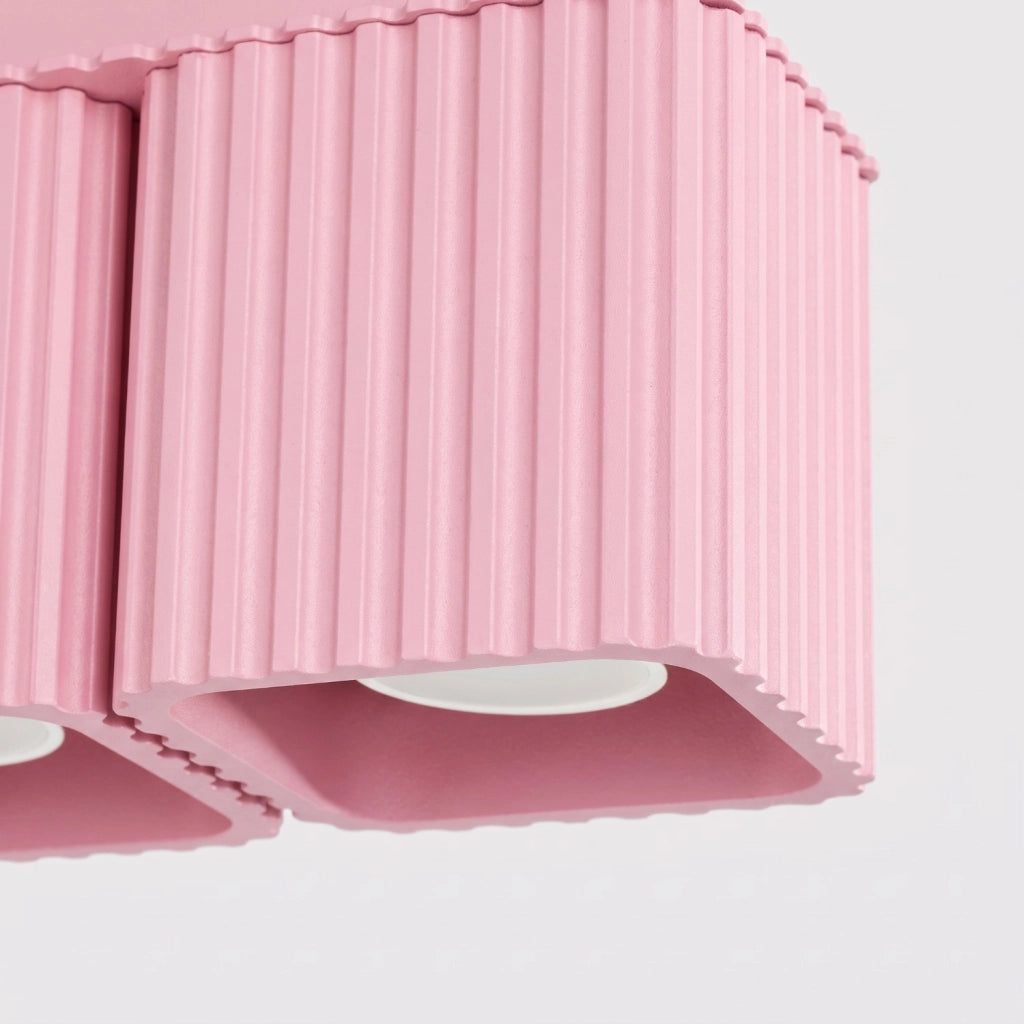 Plafoniera RIFF 2 rosa GU10