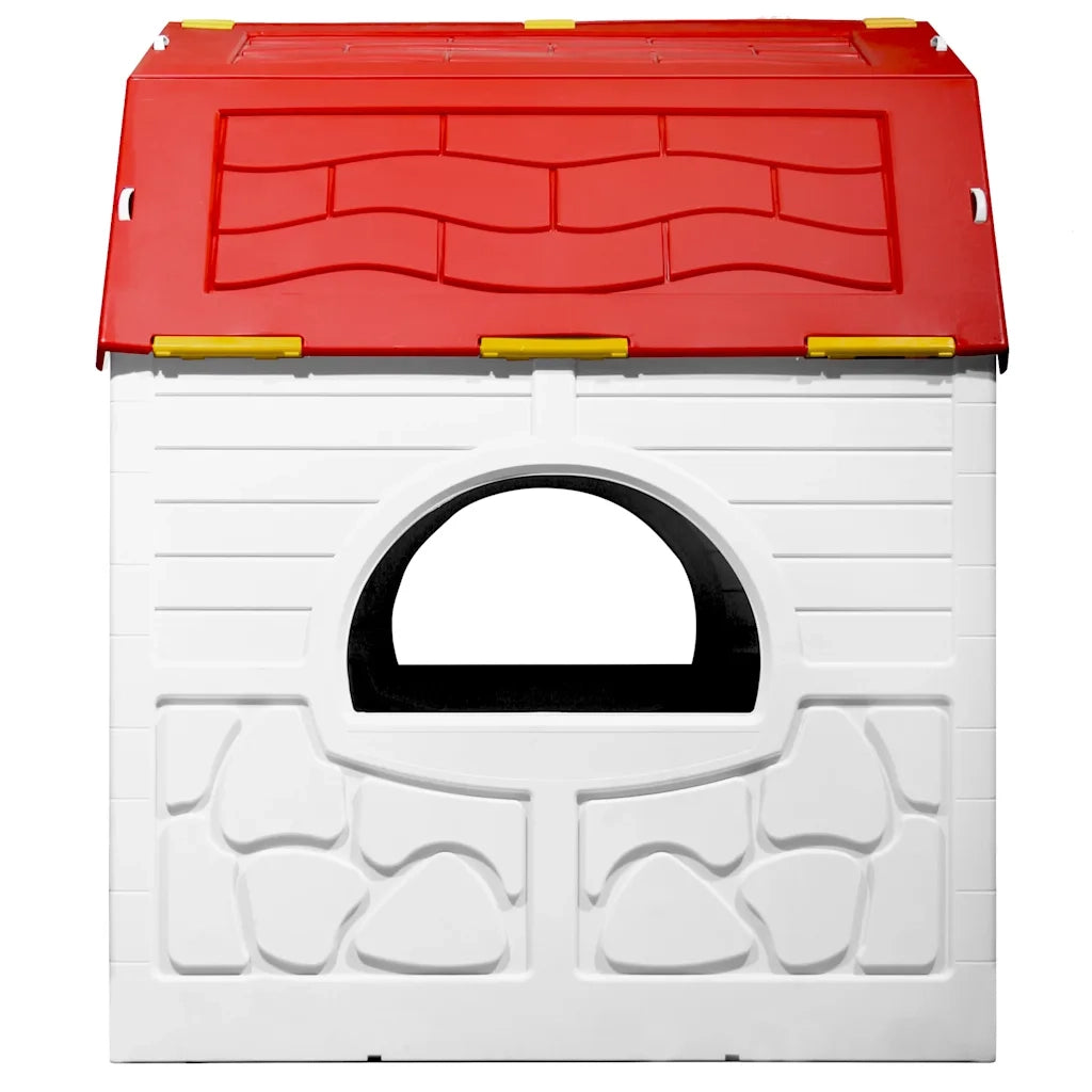Casetta per Bambini Pieghevole con Porta e Finestre 92577