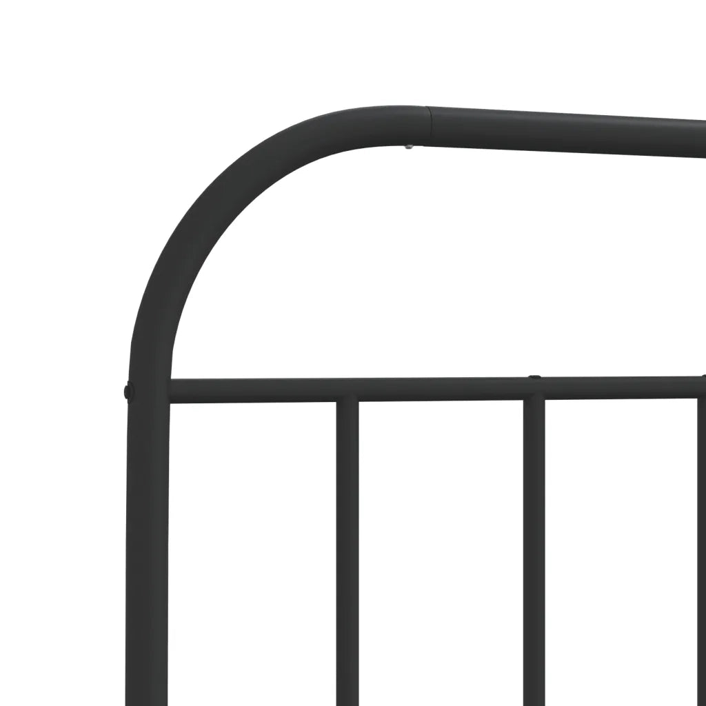 Testiera di Ricambio in Metallo Nero 75 cm 353661
