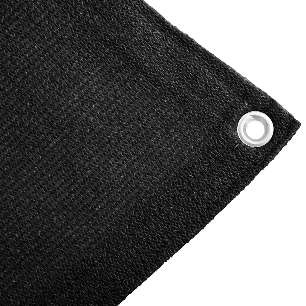 Tappeto da Tenda 400x500 cm Nero 310792
