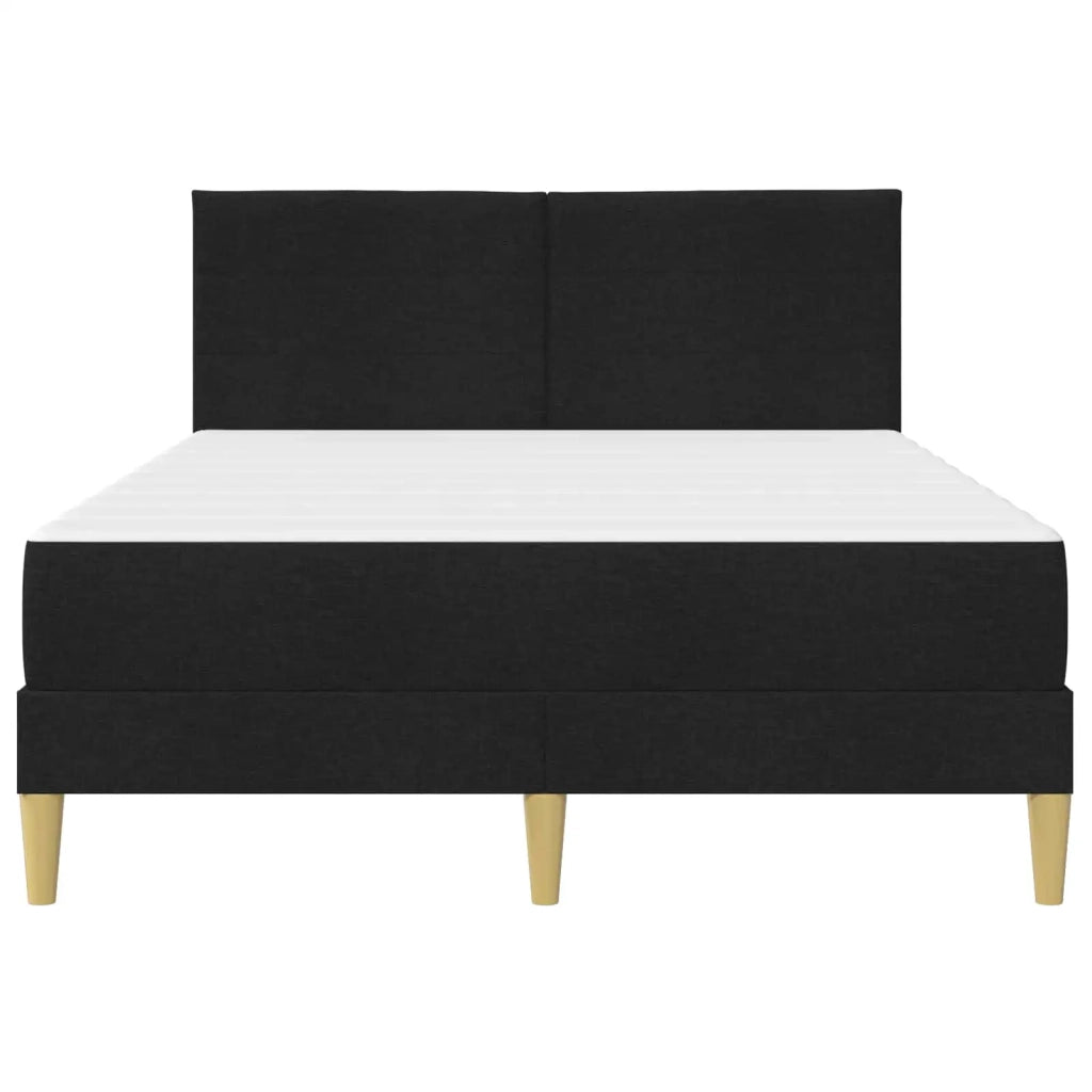 Struttura del letto Nero 140 x 200 cm Poliestere 3414961