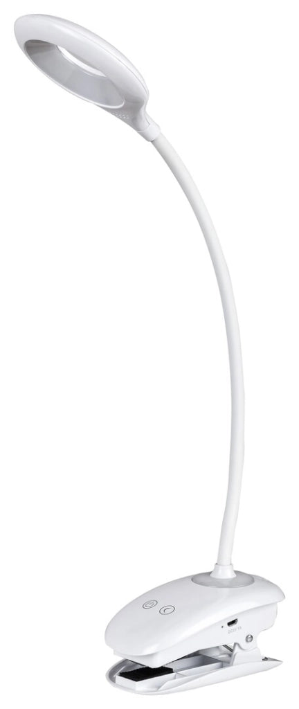 Lampada da scrivania a clip bianca LED 4W 4000K Rabalux