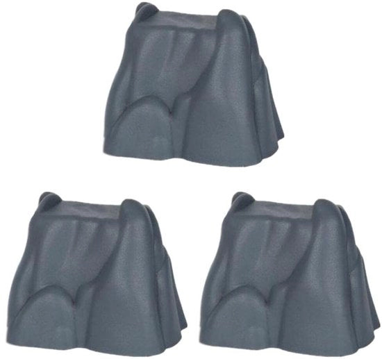 Accessori per Railhouders 3 pezzi - Compatibili con Ferrovie - Realizzati in Plastica di Alta Qualità - Adatti a Bambini a partire da 3 Anni - Dimensioni 8,5 x 5,5 x 6,5 cm - Accessori per Ferrovie