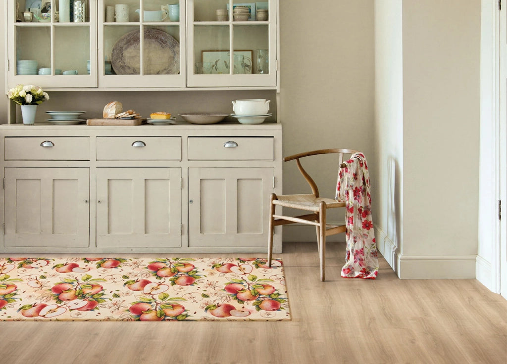 Tappeto Cucina Antiscivolo Stampa Digitale Emozioni Fantasia Mele By Suardi - 58x280 - Mele