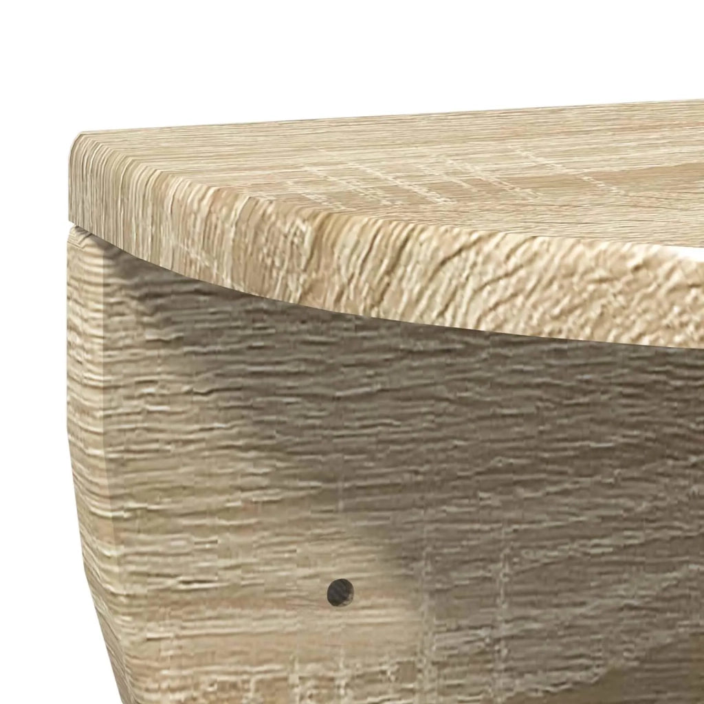 Scaffale da parete | Ripiano a parete | Mensola a parete Rovere Sonoma 38 x 19 x 19 cm