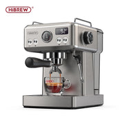 H10A Macchina da caffè espresso semiautomatica; regolazioni programmabili; lancia vapore 270°; serbatoio 1;8 L; 20 bar; argento