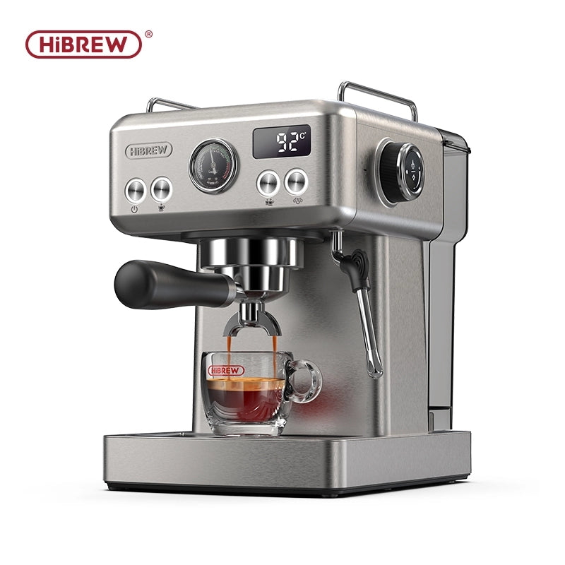 H10A Macchina da caffè espresso semiautomatica; regolazioni programmabili; lancia vapore 270°; serbatoio 1;8 L; 20 bar; argento