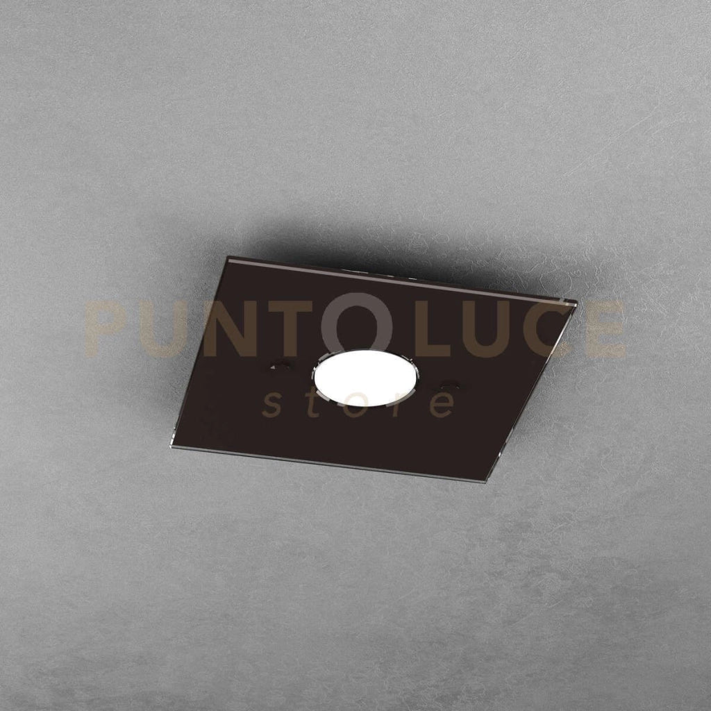 PATH PLAFONIERA 1 LUCE ATTACCO GX53 MARRONE
