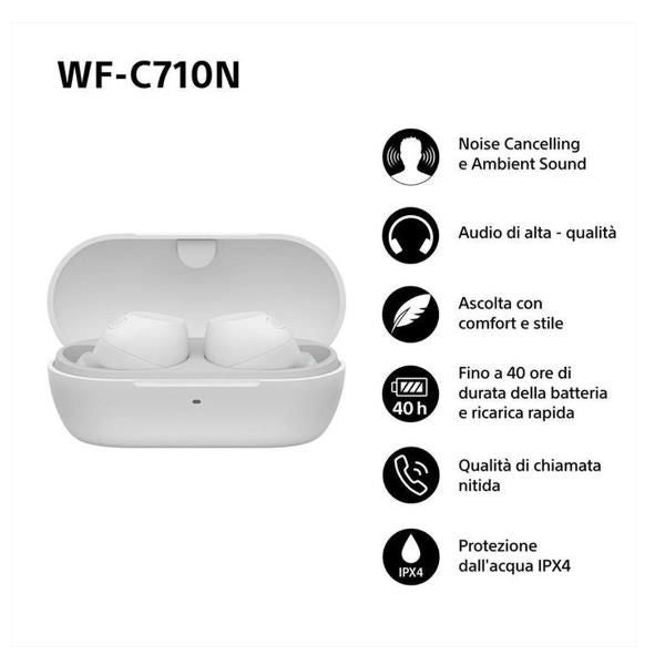 Cuffie in-ear true wrls bianco - WFC710NW.CE7