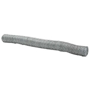 Recinzione da Giardino | Recinzione Esagonale Argento 1,4 x 100 m Acciaio zincato