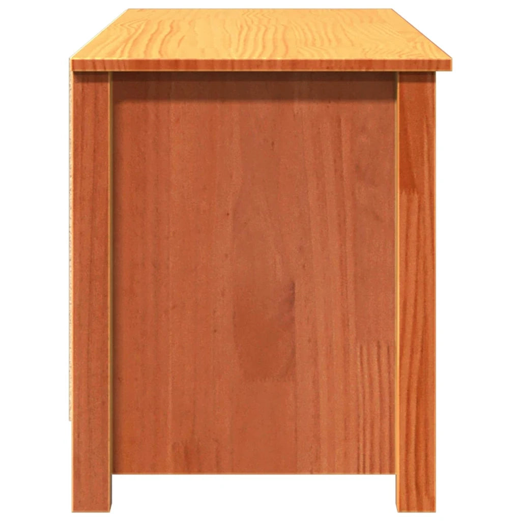 Panchina con contenitore Marrone cerato 110 x 38 x 45,5 cm 869910