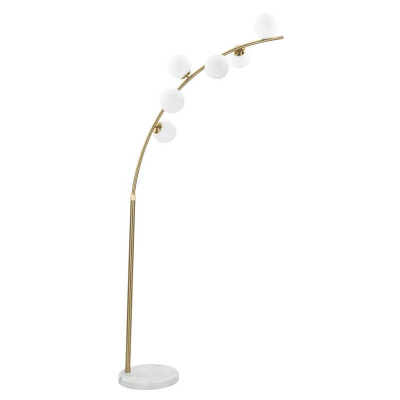 Lampadelle A Da Terra Glamy Arc 6 Luci cm 130x45x220-246