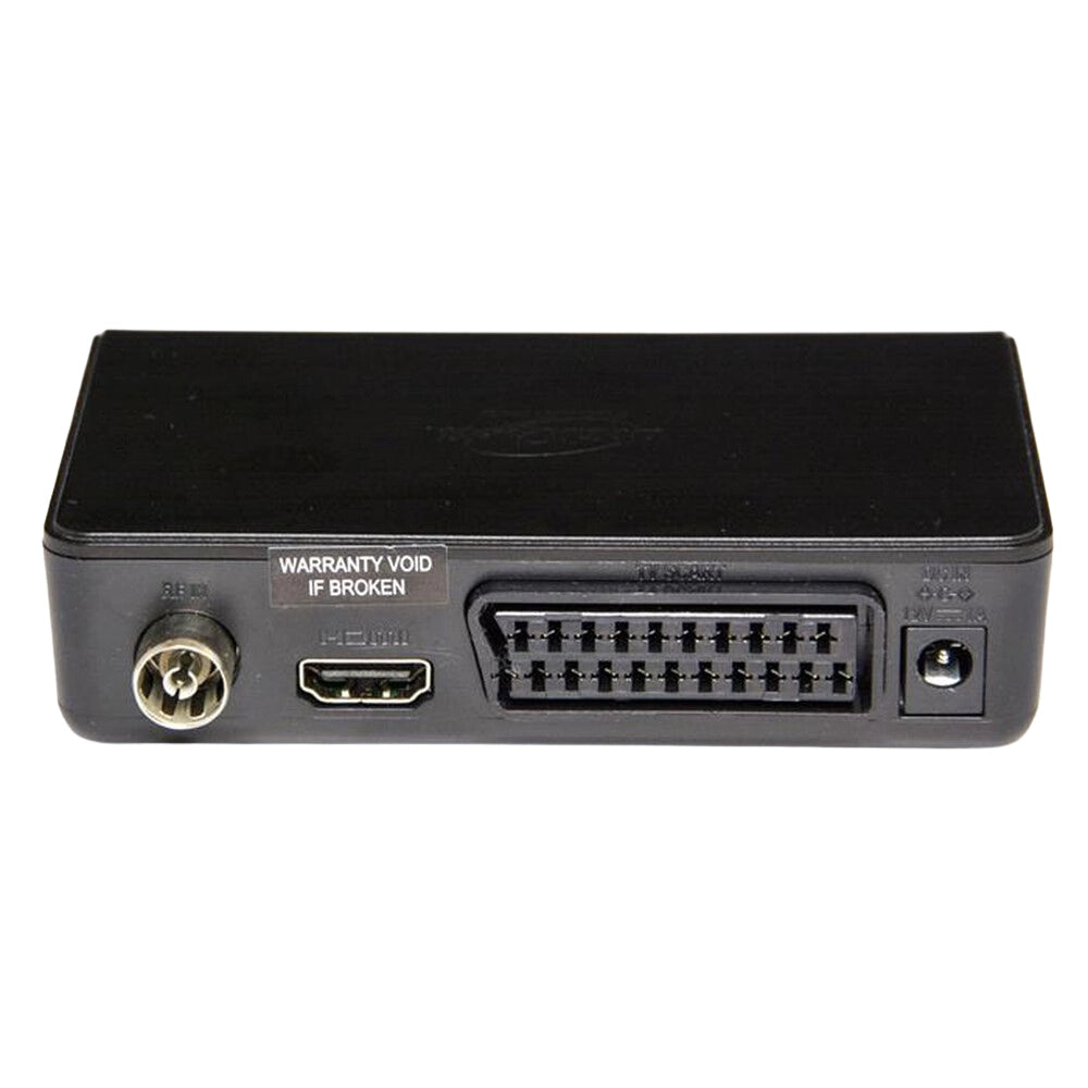 Digiquest decoder xsd 2.1 dvb-t2 hevc main 10 con telecomando nero full hd