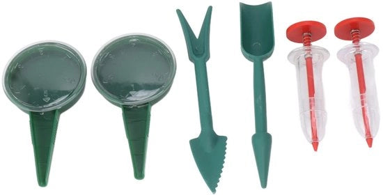 Set di Dispensazione Semi - Mini Piantagione Semi - 5 Rapporti - Dispensatore Semi Manuale - Macchina da Giardinaggio - Adatto per Radici, Cipolle, Erba...