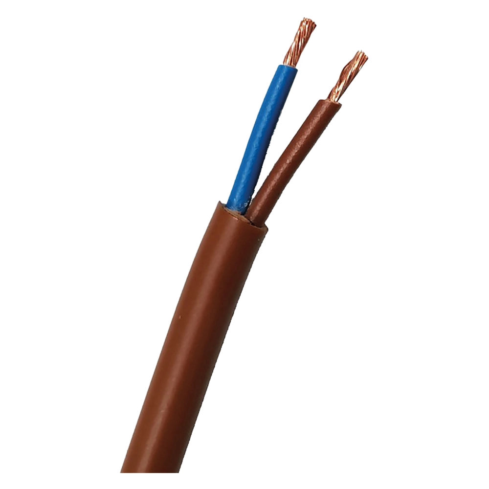 Cavo multipolare 2 x 1 mmq marrone