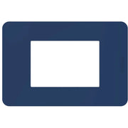 Placca Bticino MatixGO Tones 3 moduli blue JA4803TB