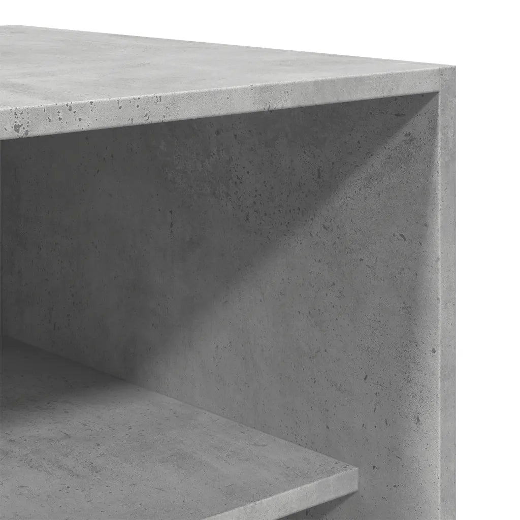 Armadio Grigio Cemento 100x50x200 cm in Legno Multistrato CFW4529035