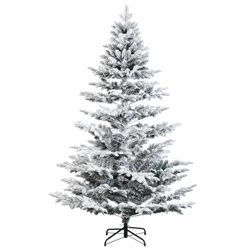 Albero di Natale Artificiale con Rami Pieghevoli 210 cm 300 LED 3466256