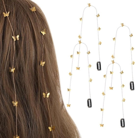 Set di reti per capelli con setole lunghe - confezione da 4 pezzi