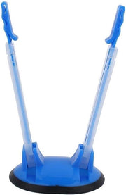 Supporto per contenitore in plastica regolabile per astuccio - manubrio senza mani per utensili da cucina.