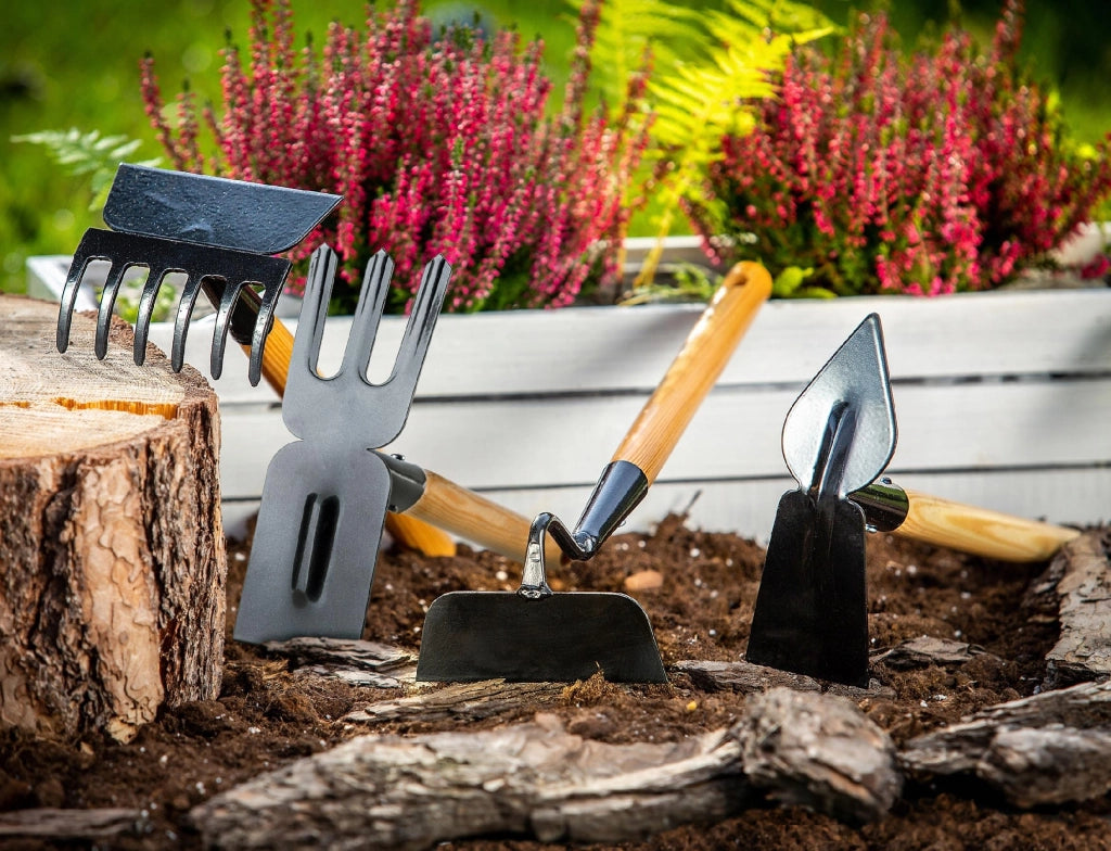 Zappa da giardino KADAX per estirpare le erbacce, 6,5 cm, piccola, 33 cm