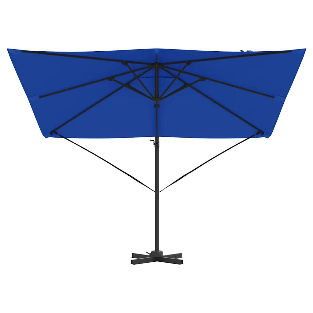 Ombrello | Parasol Roma Blu 286 x 284 x 265 cm Alluminio e Poliestere