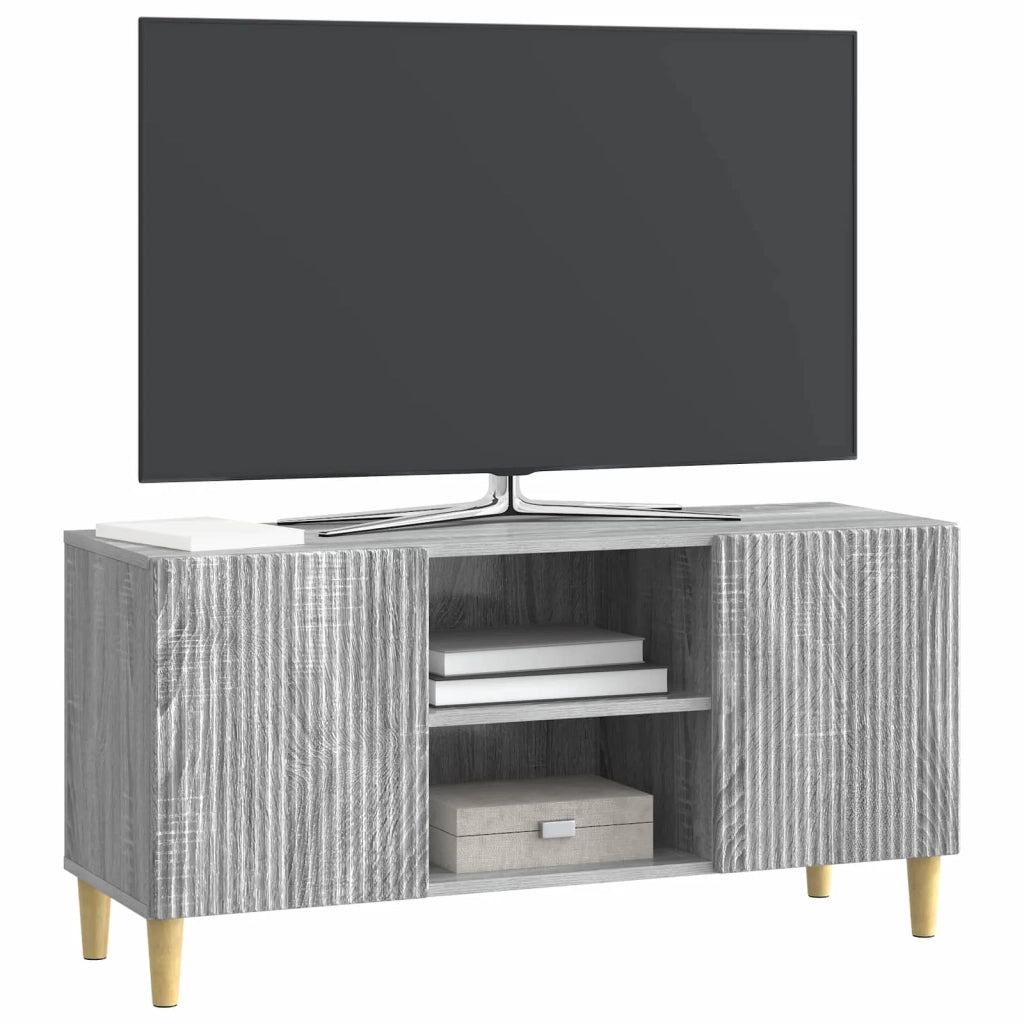 Mobile TV | Armadietto TV | Mobile Porta TV Grigio Sonoma 102 x 34,5 x 50 cm Legno ingegnerizzato