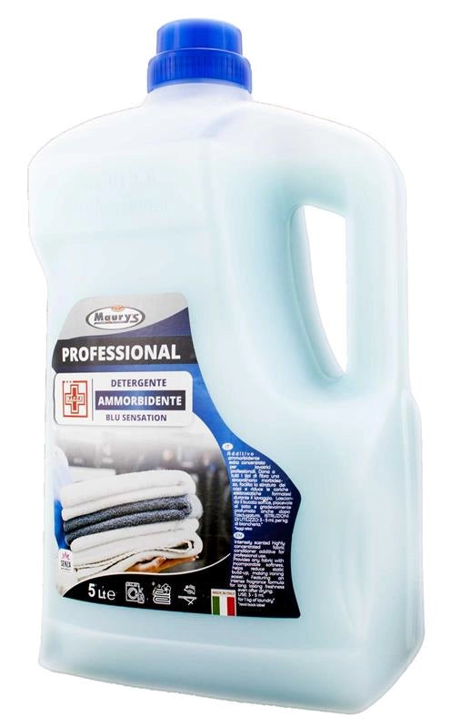 KIT SET 3 PZ MAURY'S PROFESSIONAL 5LT AMMORBIDENTE BLU SENSATION