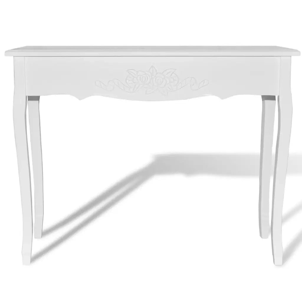 Tavolo Consolle | Tavolo d'Ingresso da Trucco Bianco