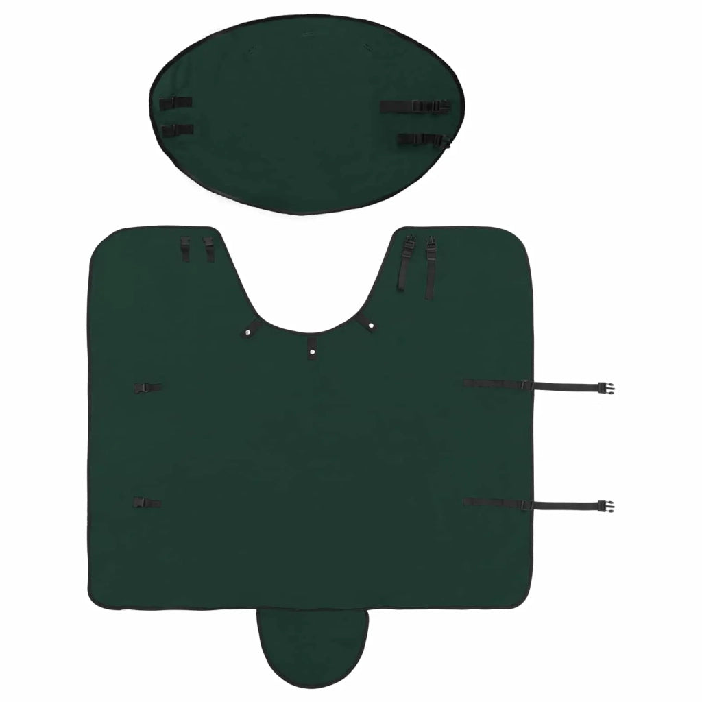 Coperta per Cavalli Verde scuro completo 75 cm Poliestere 42013277