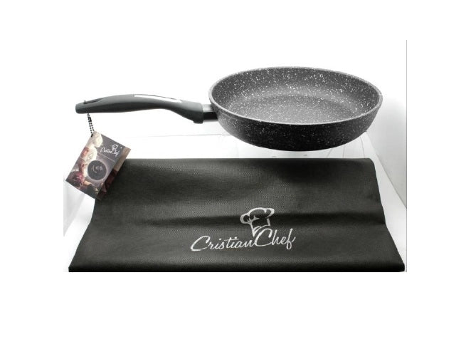 Padella Alta Antiaderente anche Induzione Superior Cristian Chef 22 cm