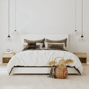 Comodini 2 pz con Cassetto Colore Rovere 242546