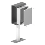 SUPPORTO PER QUADRO COMANDO AC01-200 V ACCESSORI SICUREZZA ORIGINALE GARANZIA