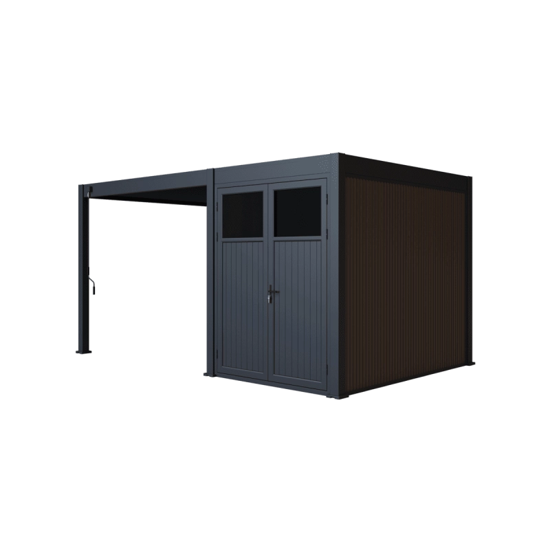 Pool house da 15m² - 5x3M - Antracite