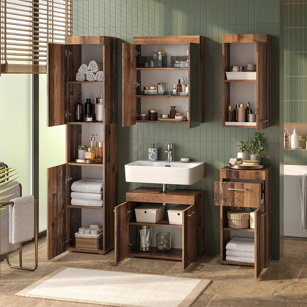 Set di mobili da bagno Luna Oldstyle 5 parti Vicco