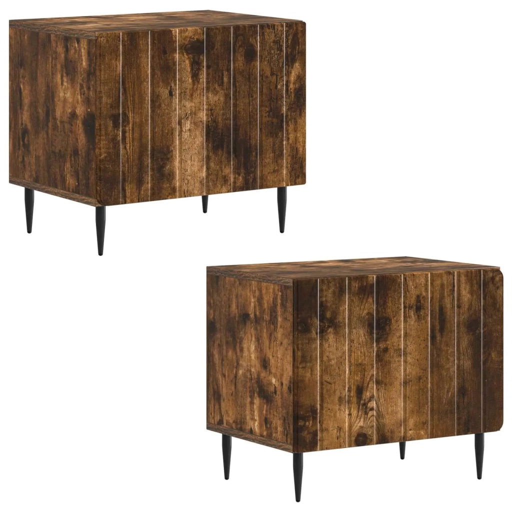 Mobile TV Rovere Fumo Legno ingegnerizzato 896460