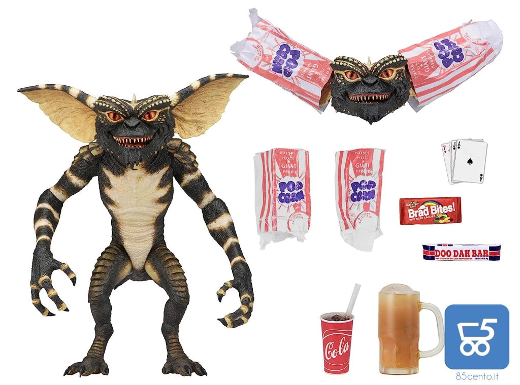 Action Figure Gremlins Ultimate 15 cm con Parti Aggiuntive Intercambiabili da Collezione - Confezione rovinata