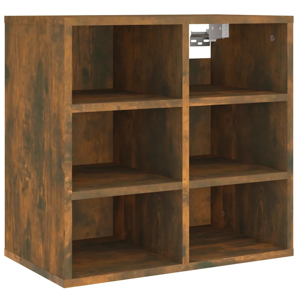 Scarpiera Rovere Fumo 52,5x30x50 cm 820508