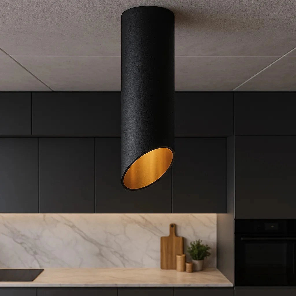 Lampada Da Soffitto Black Gold 20 Cm APP571-1C