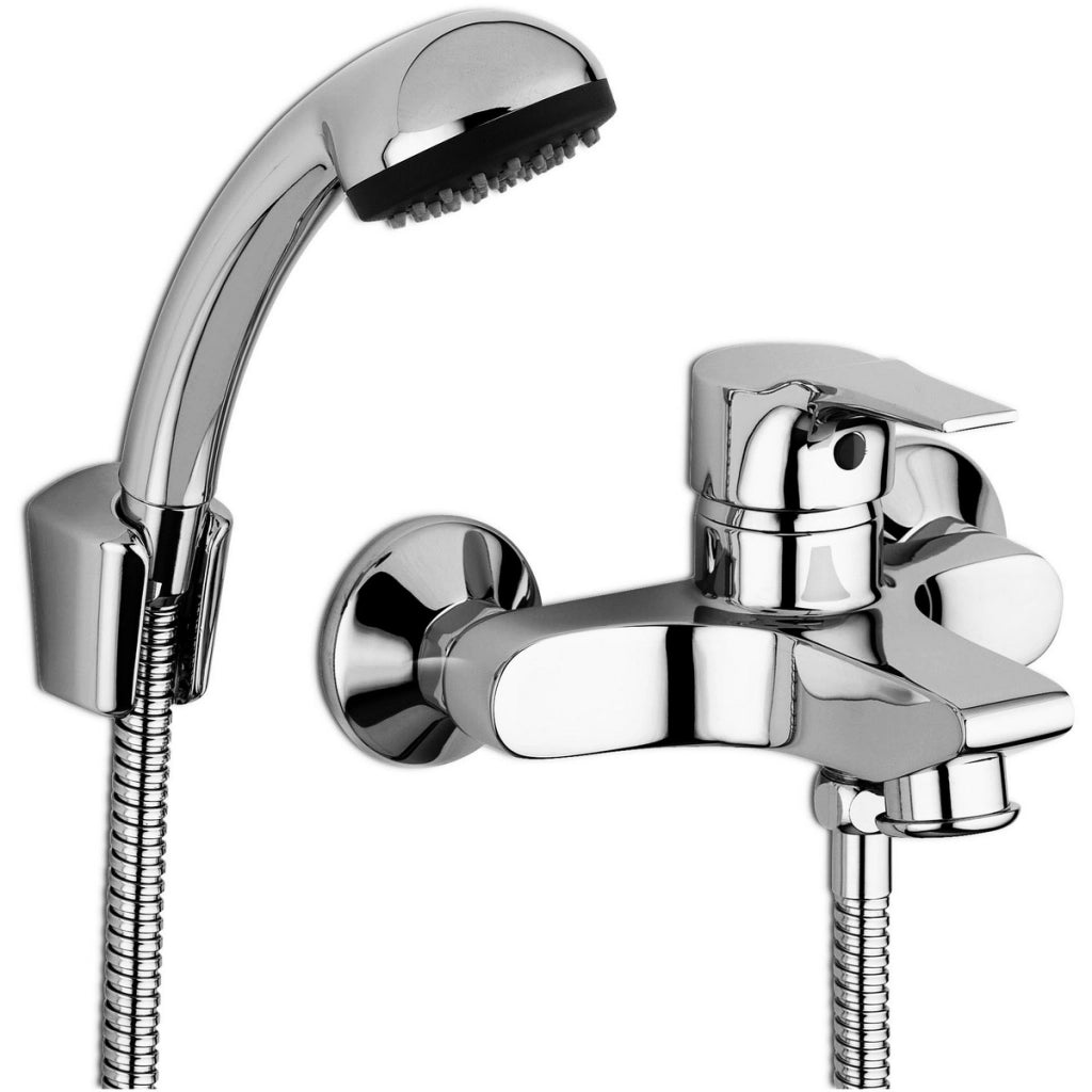 MONOCOMANDO VASCA CON DUPLEX SERIE FLAT- Cromo zucchetti