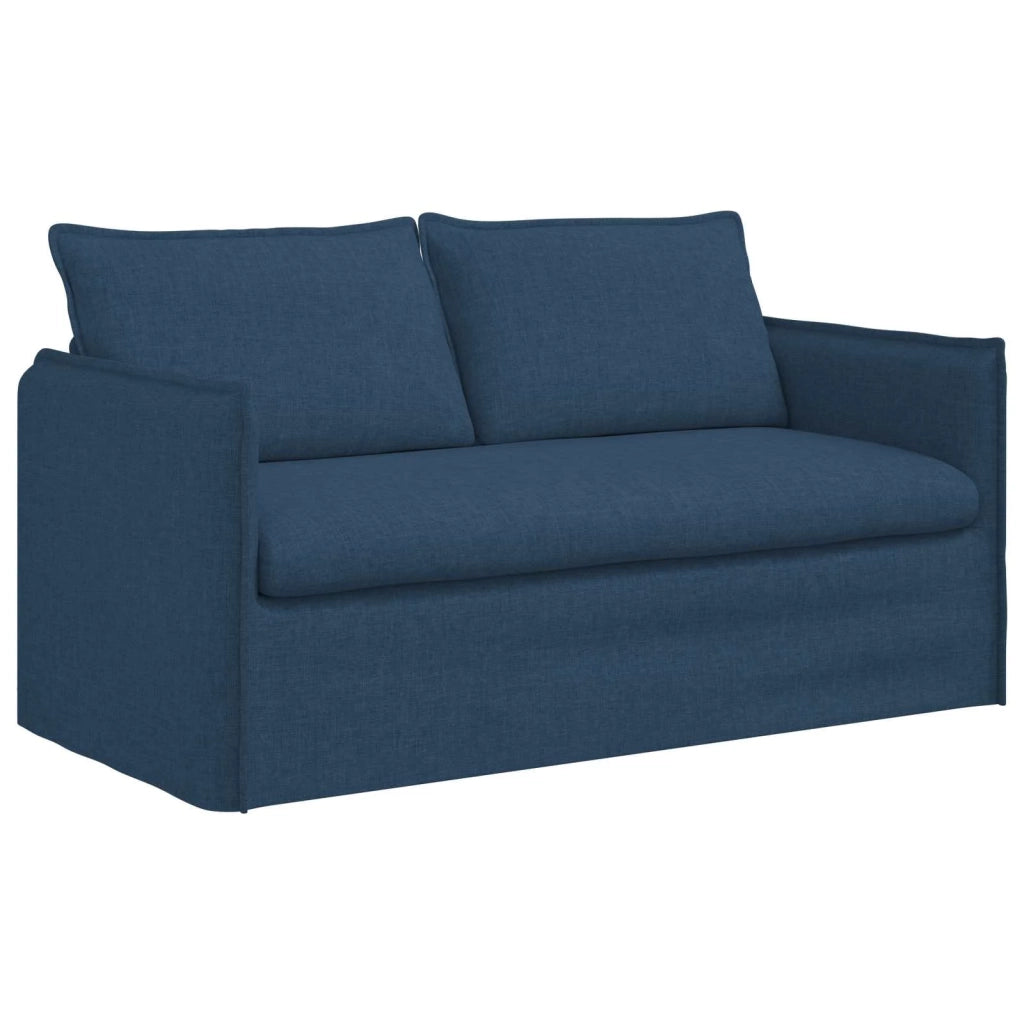 Set di divani 2 pcs Blu 156 x 82 x 85 cm Tessuto 3407573