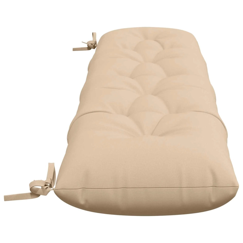 Cuscini per Panchina VIANEN 2 pz 100% Poliestere Crema 952773
