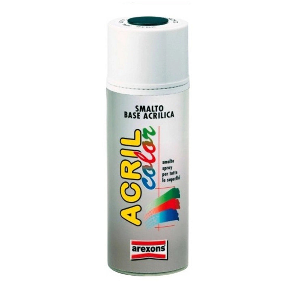 Trade Shop - Smalto Acrilico Per Tutte Le Superfici Acril Color Arexons 400ml Tutti I Colori - Arancione