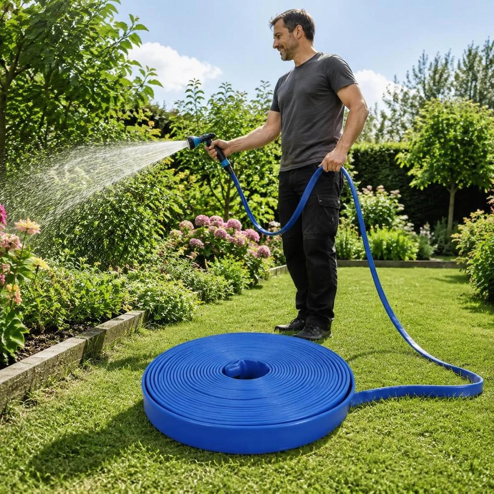 Flat Water Hose 50 M 1 Inch PVC