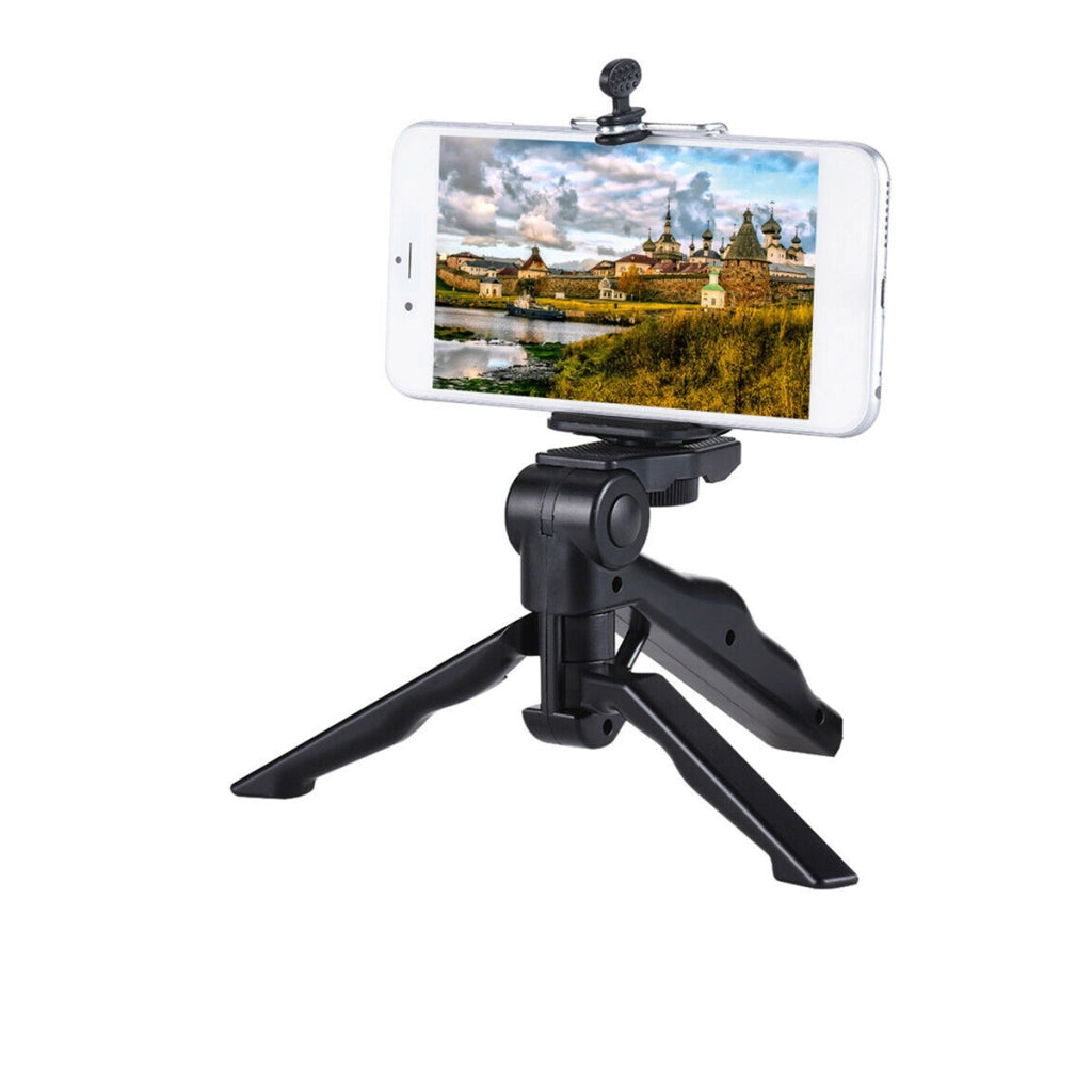 SUPPORTO SMARTPHONE STABILIZZATORE TREPPIEDI SMARTPHONE DA TAVOLO ROTAZIONE 360°