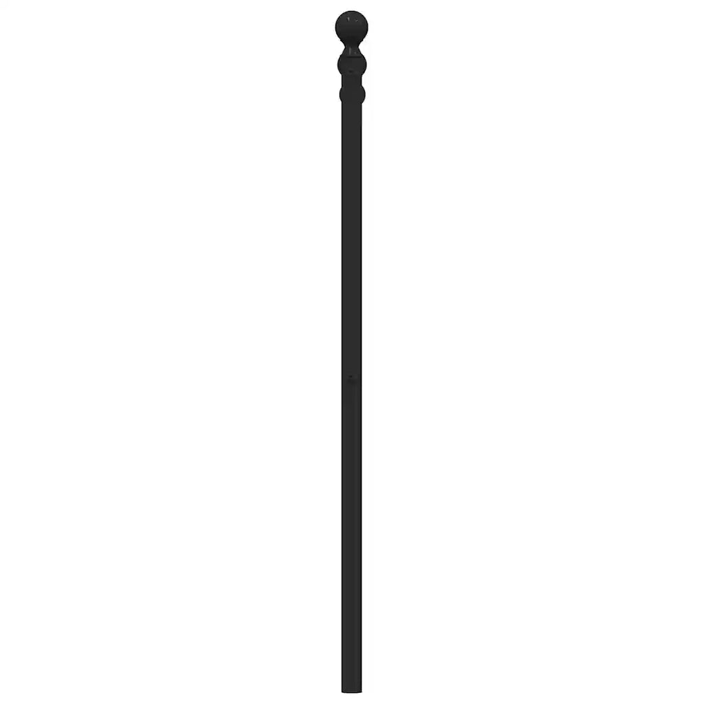 Testiera di Ricambio in Metallo Nero 200 cm 353575