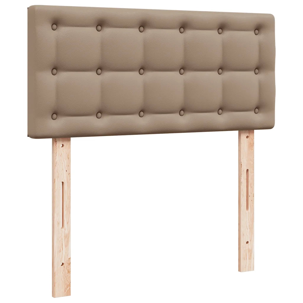 Struttura Letto Pouf con Materasso 120x190 cm Similpelle 3311297