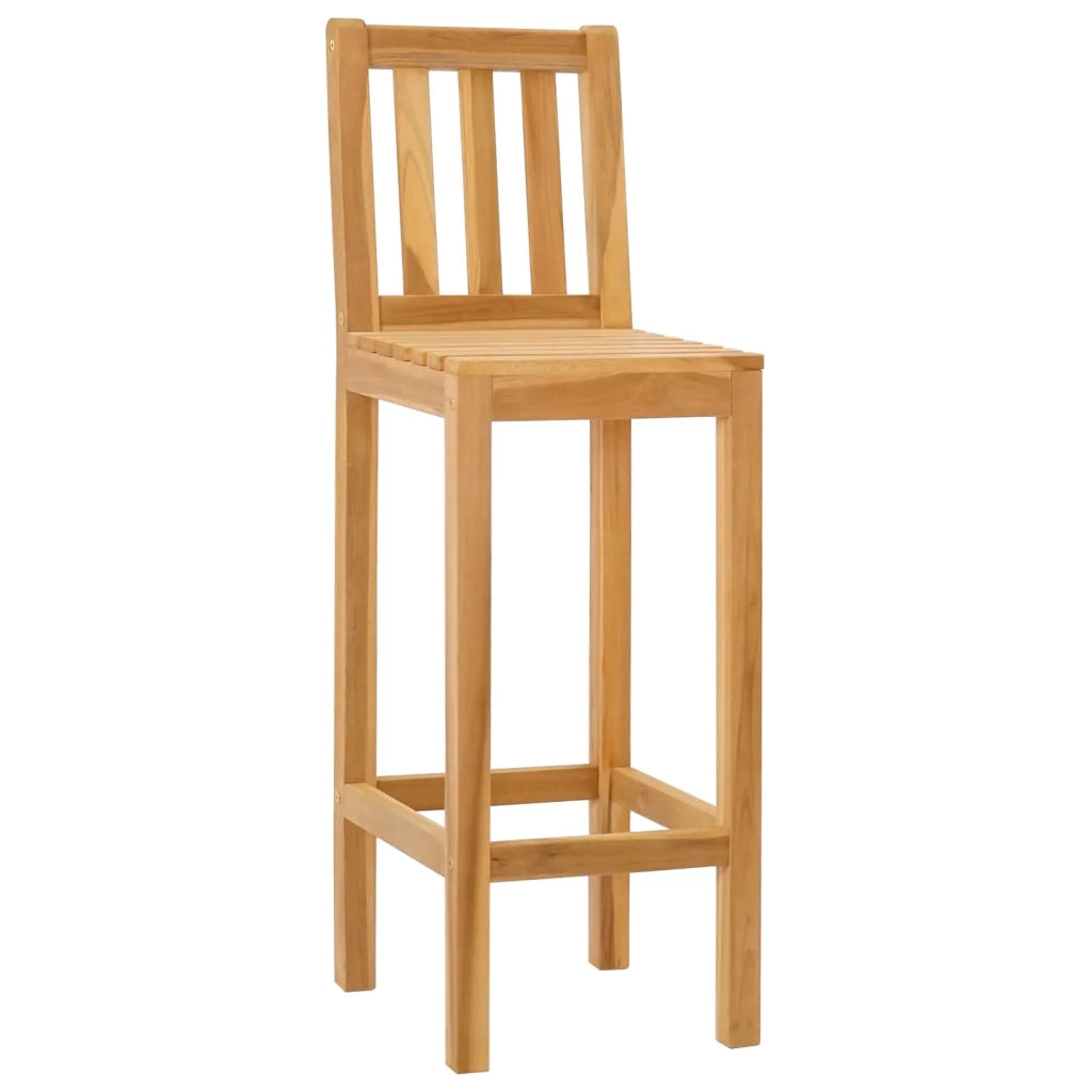 Sedia da Bar 2 pcs Non trattato 35 x 45 x 110 cm 42030011