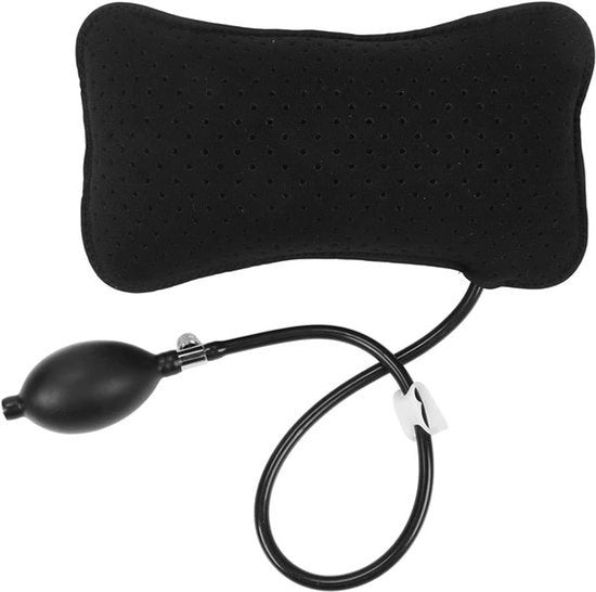 Cuscino di supporto lombare gonfiabile - Respirante - Portatile - Lavabile - Adatto per la supporto della schiena e della colonna vertebrale